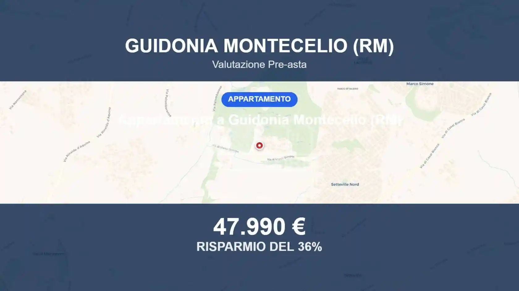 Appartamento in vendita a Guidonia Montecelio
