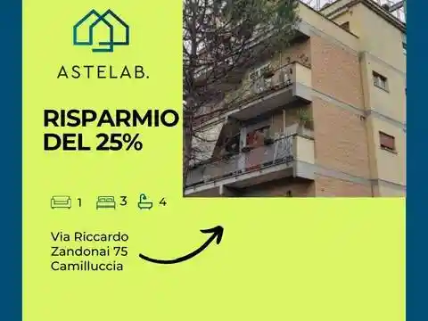 Appartamento in vendita a Roma