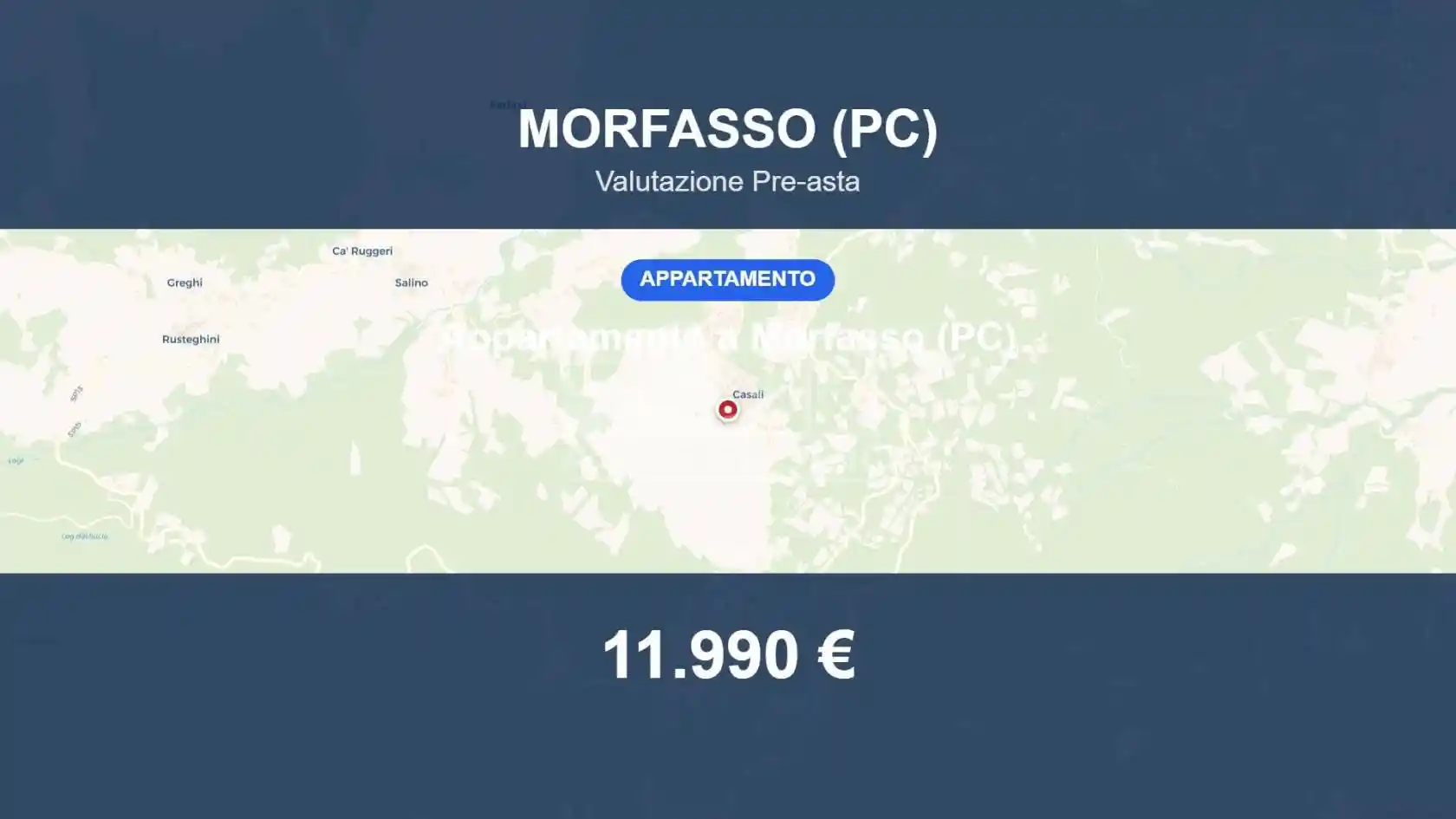 Appartamento in vendita a Morfasso