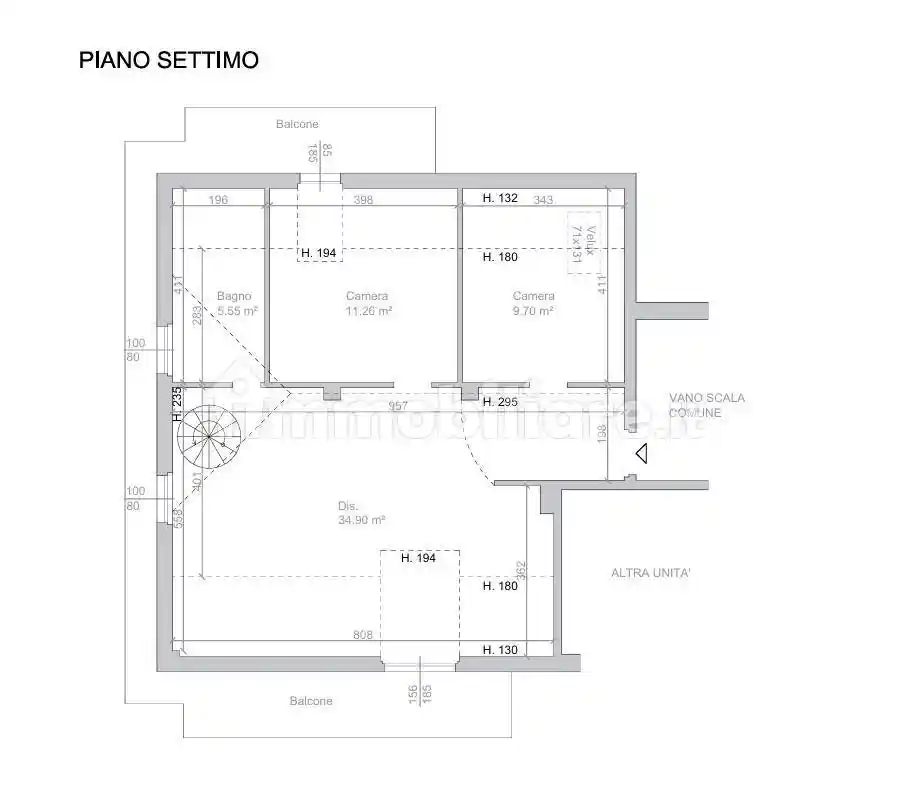 Appartamento in vendita a Piacenza
