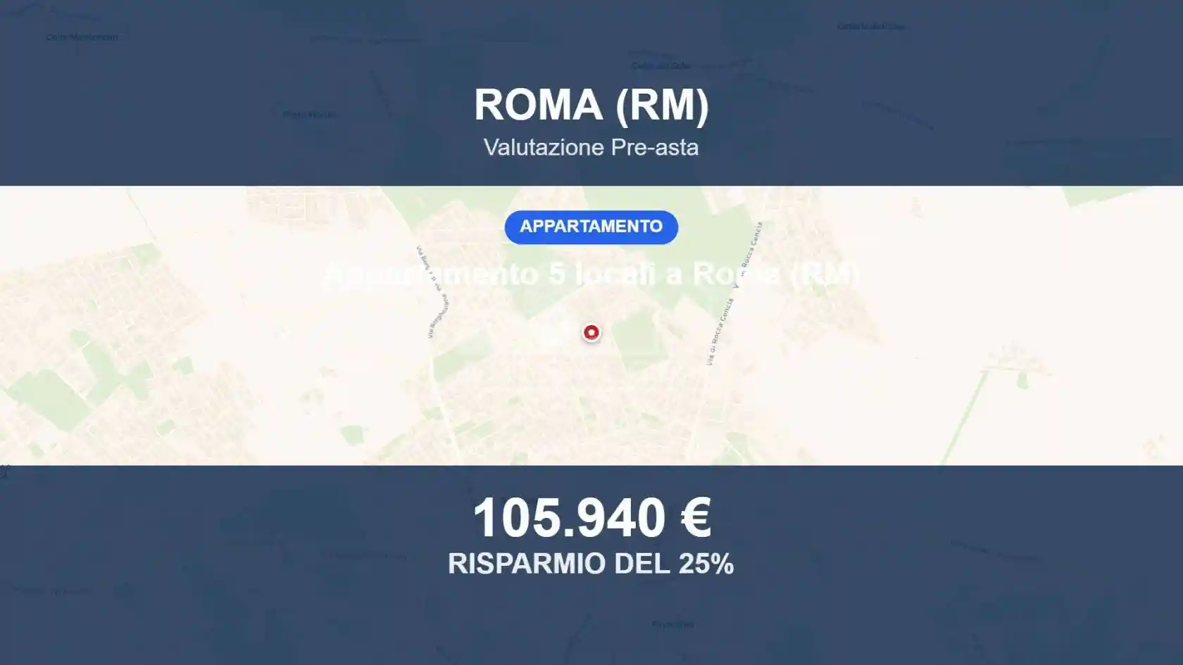 Appartamento in vendita a Roma