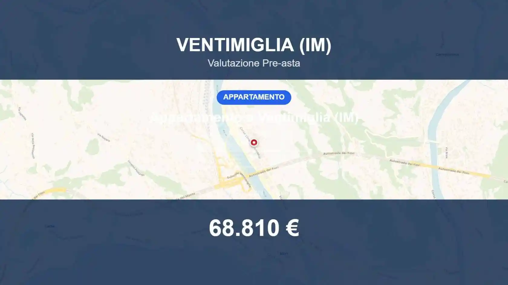 Appartamento in vendita a Ventimiglia