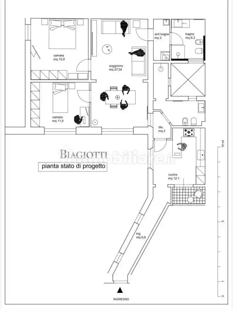 Appartamento in vendita a Livorno
