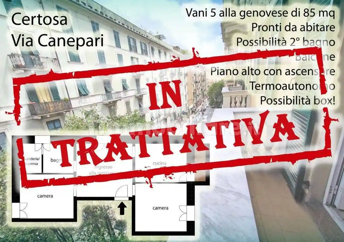 Appartamento in vendita a Genova