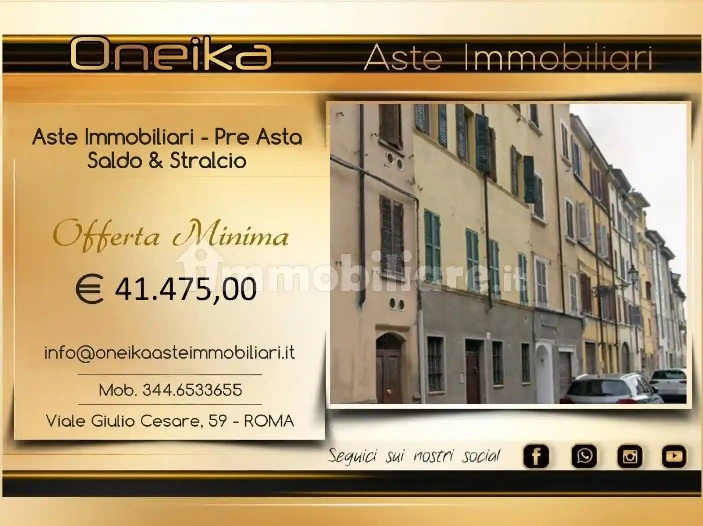Appartamento in vendita a Parma