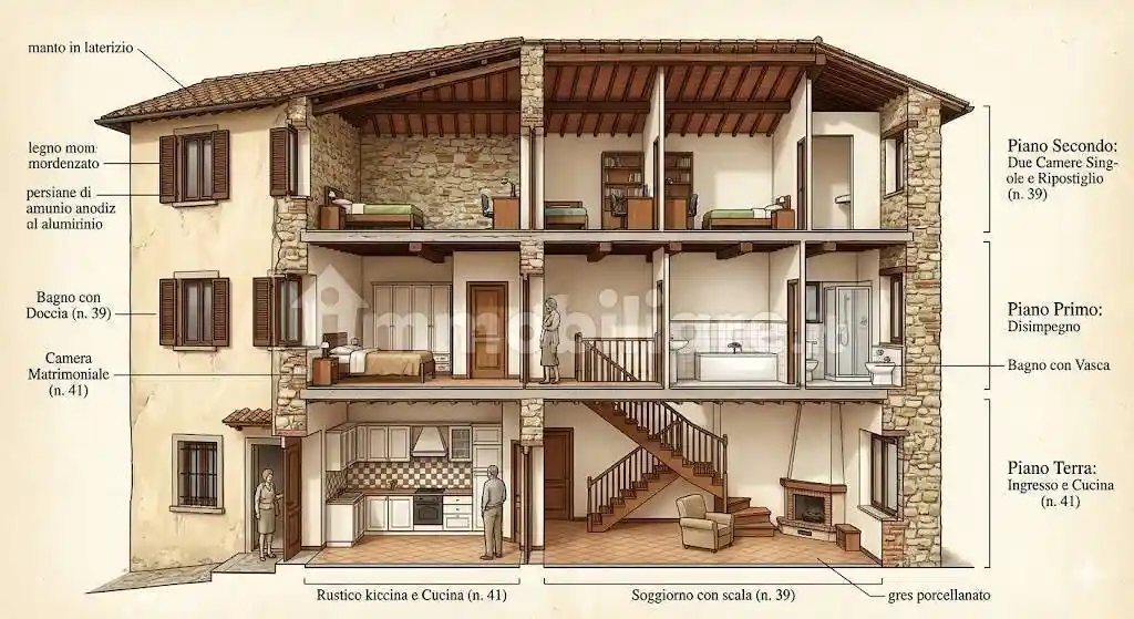 Appartamento in vendita a Vicopisano