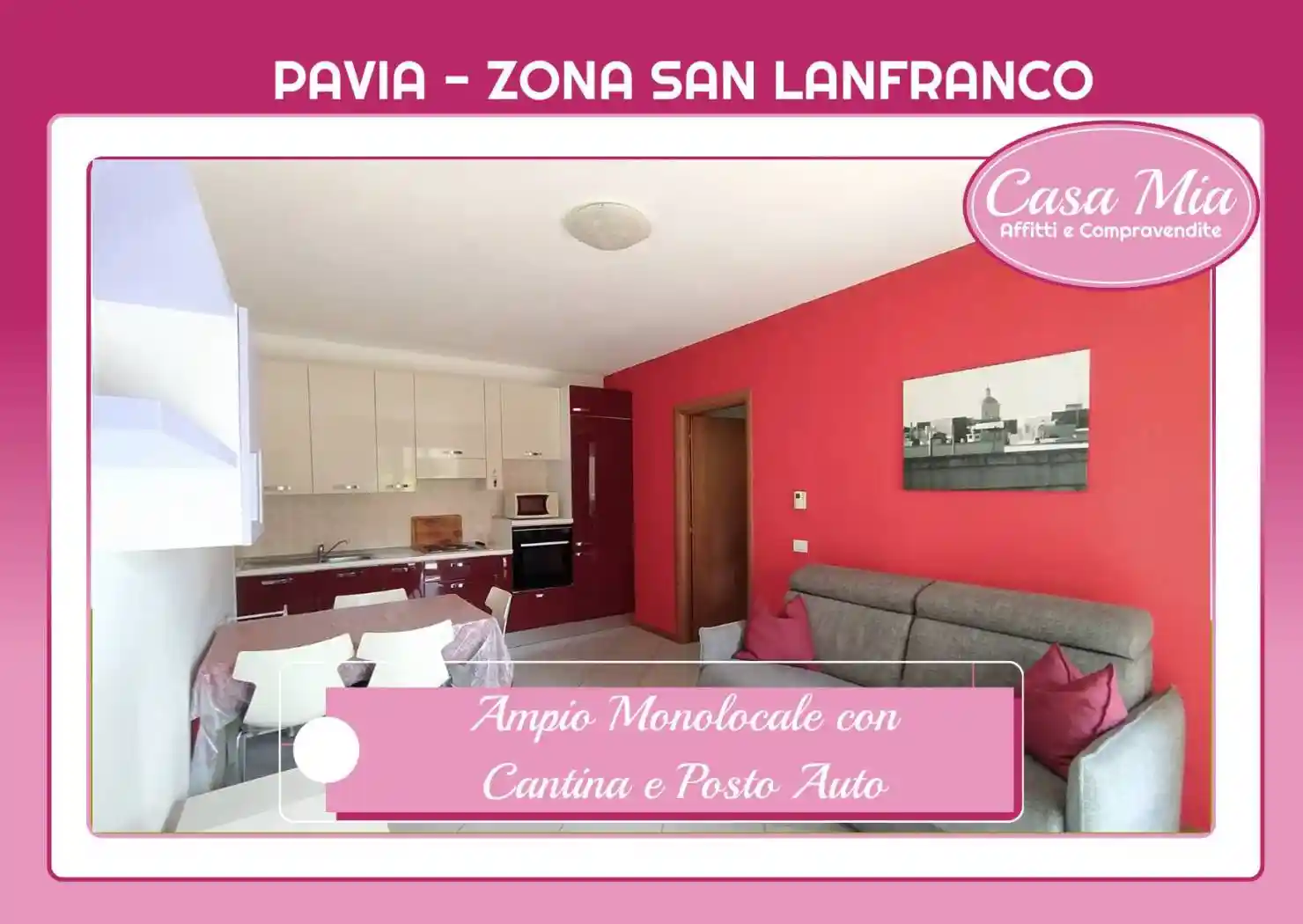 Appartamento in affitto a Pavia