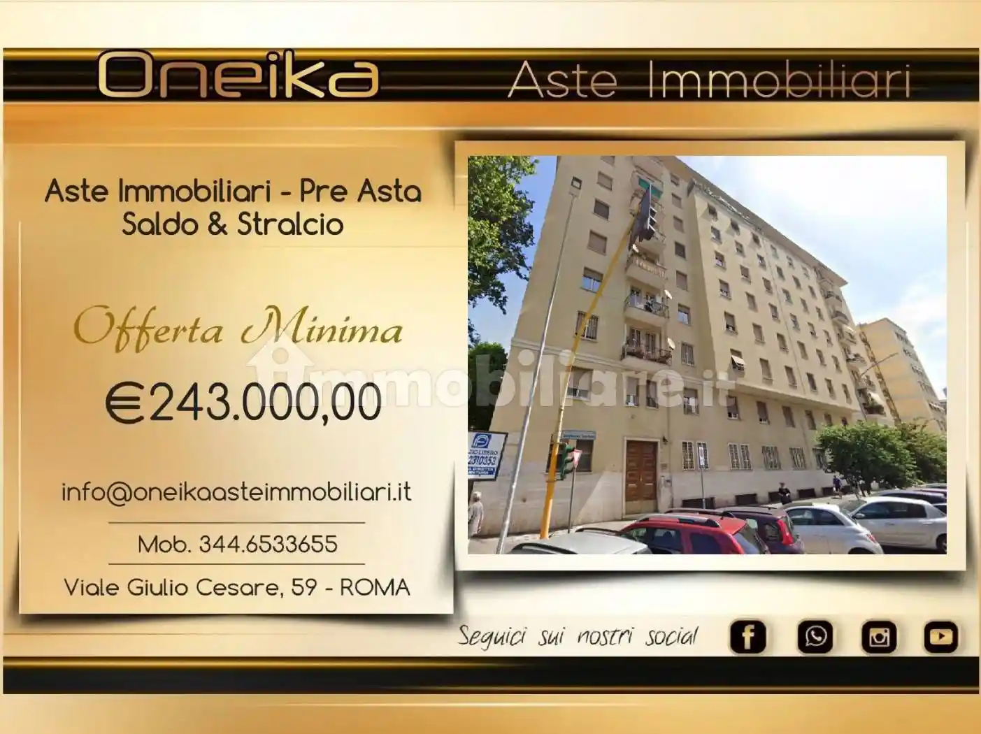Appartamento in vendita a Roma
