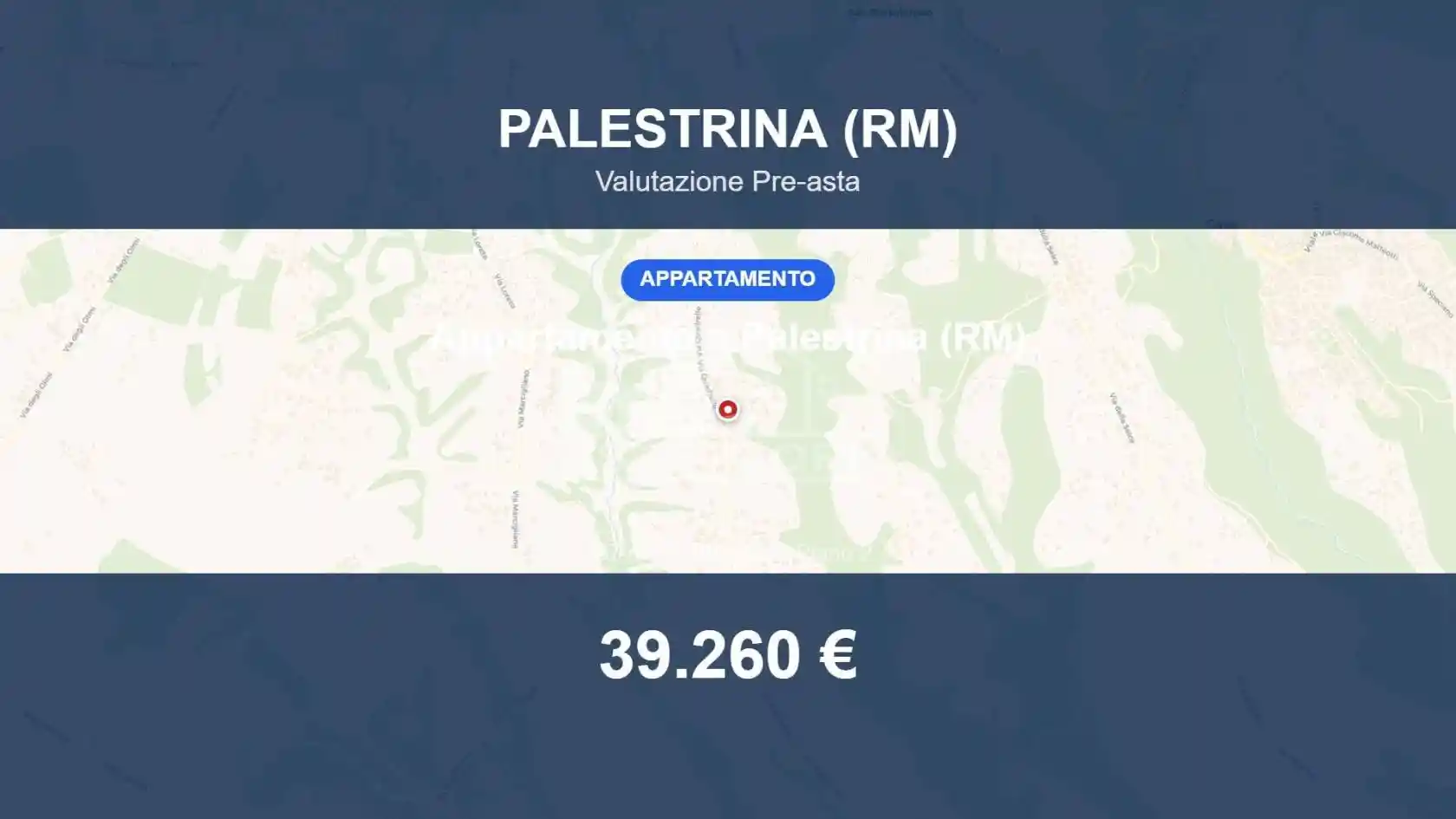 Appartamento in vendita a Palestrina