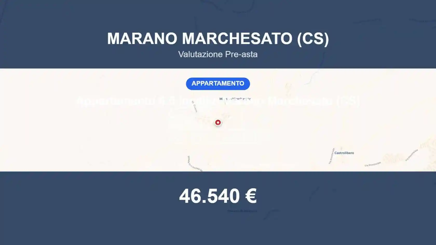 Appartamento in vendita a Marano Marchesato