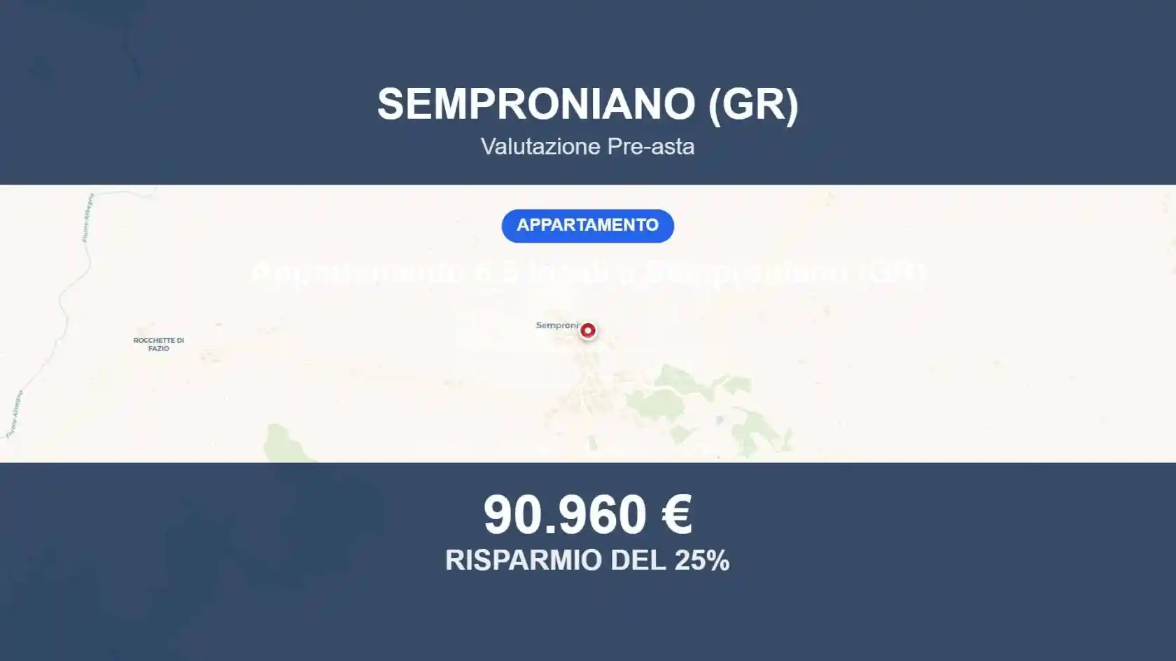Appartamento in vendita a Semproniano