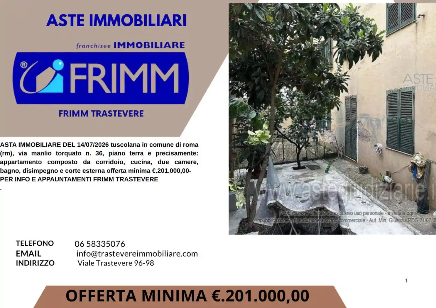 Appartamento in vendita a Roma