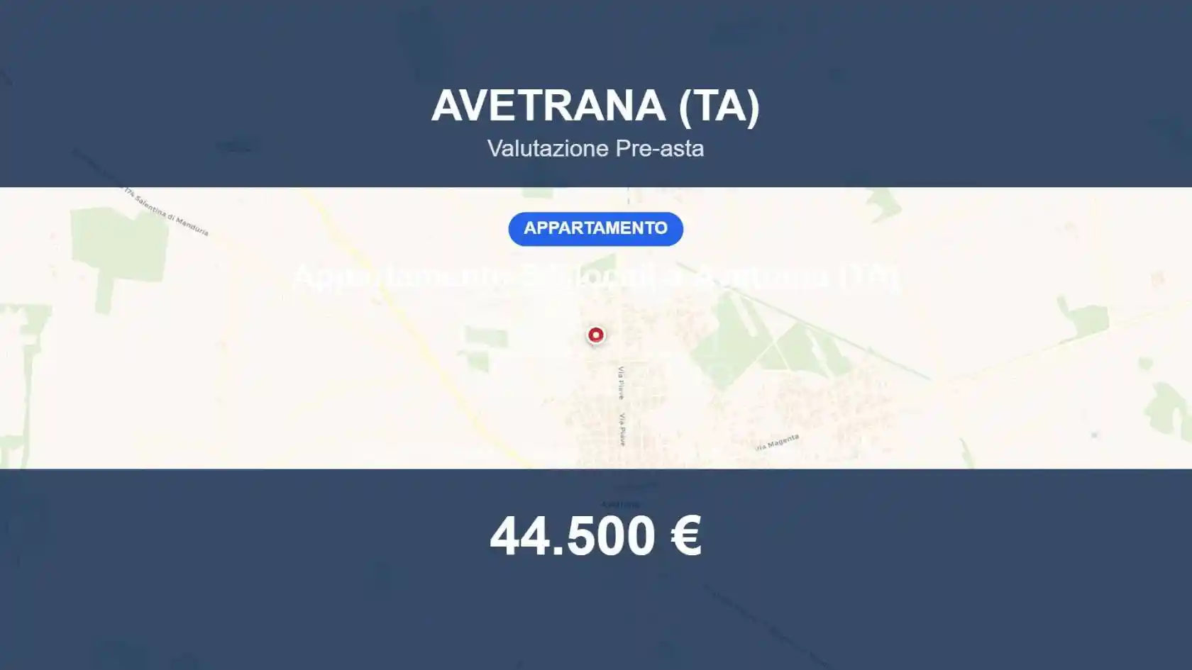 Appartamento in vendita a Avetrana