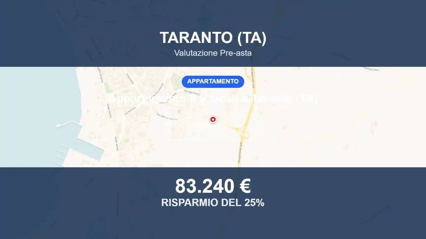 Appartamento in vendita a Taranto