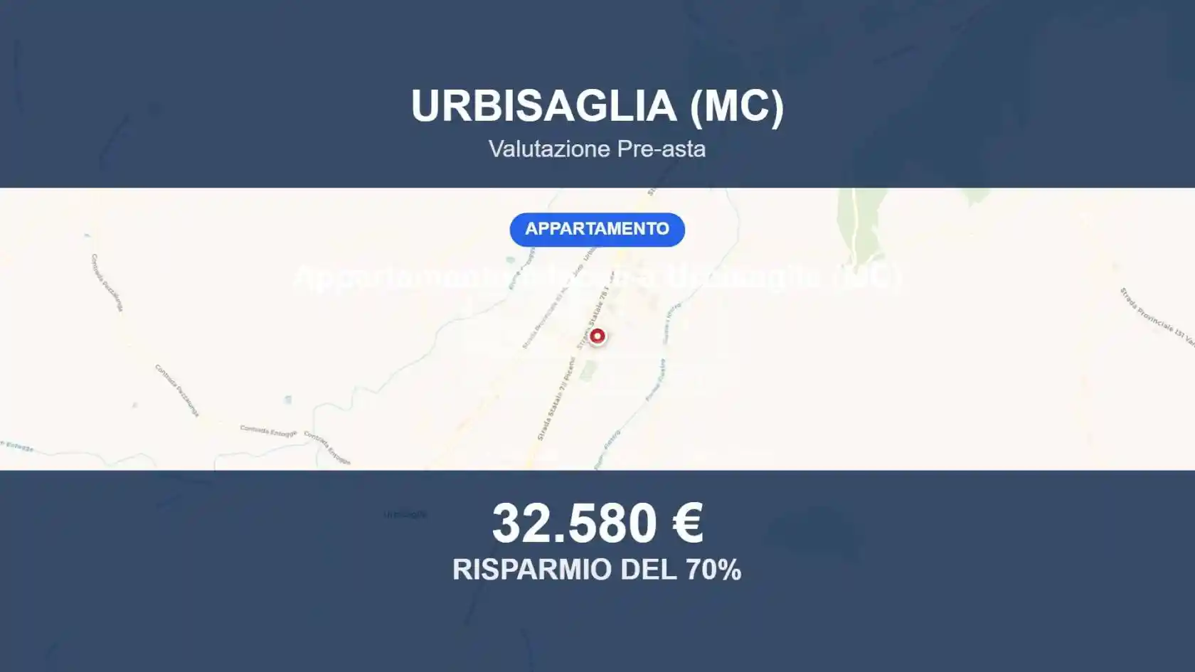Appartamento in vendita a Urbisaglia
