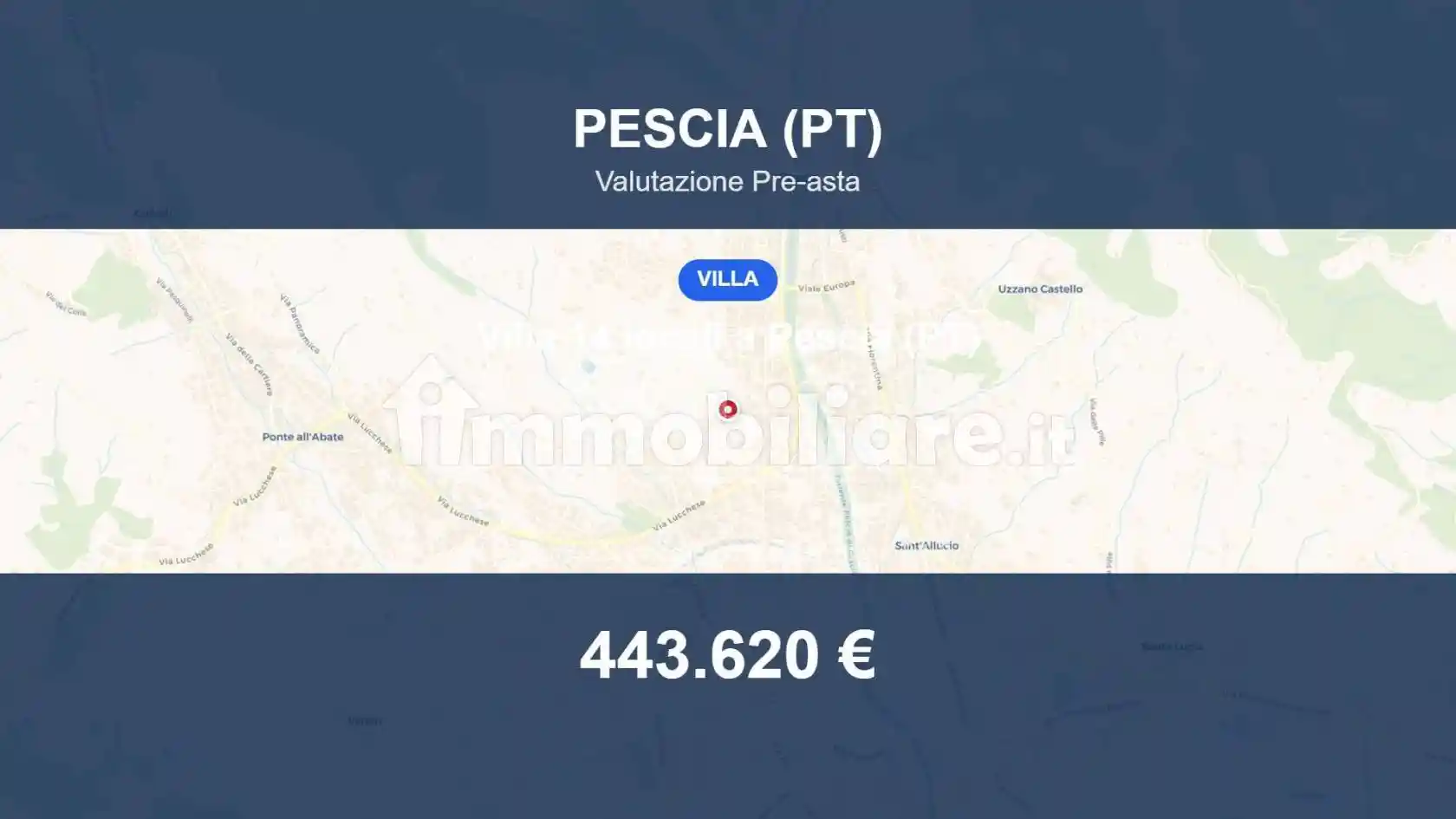 Villa in vendita a Pescia