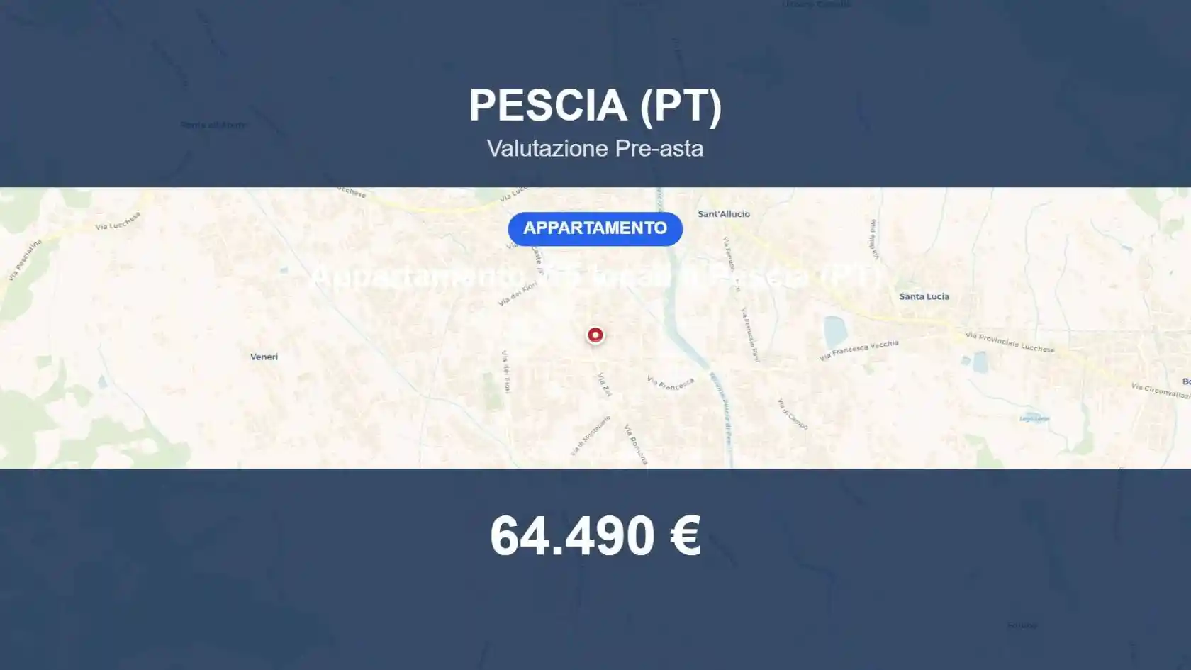 Appartamento in vendita a Pescia