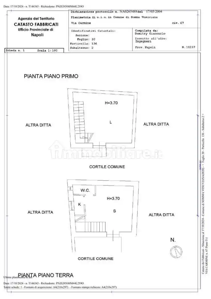 Appartamento in vendita a Somma Vesuviana