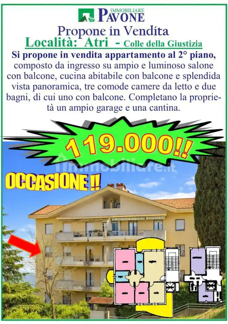 Appartamento in vendita a Atri