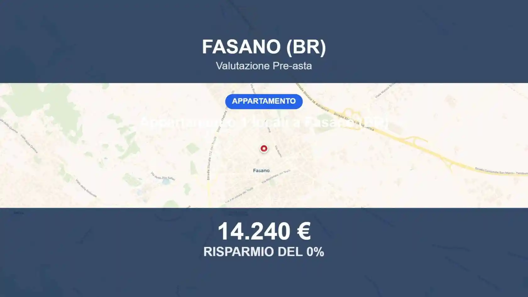Appartamento in vendita a Fasano