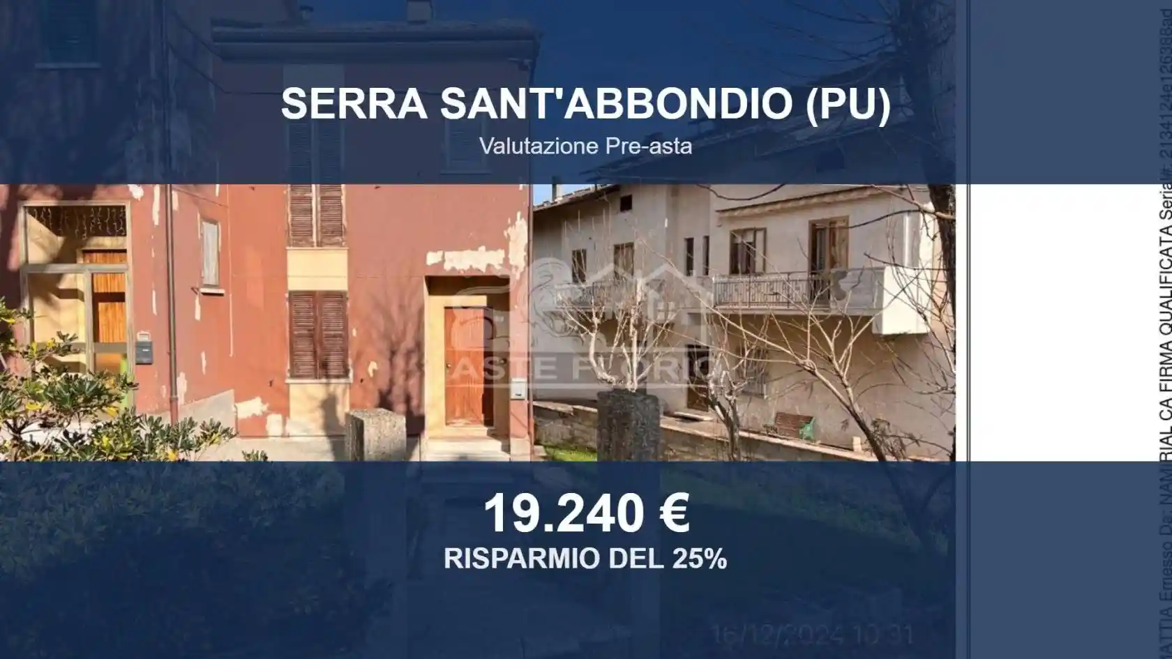 Villetta a schiera in vendita a Serra Sant'Abbondio