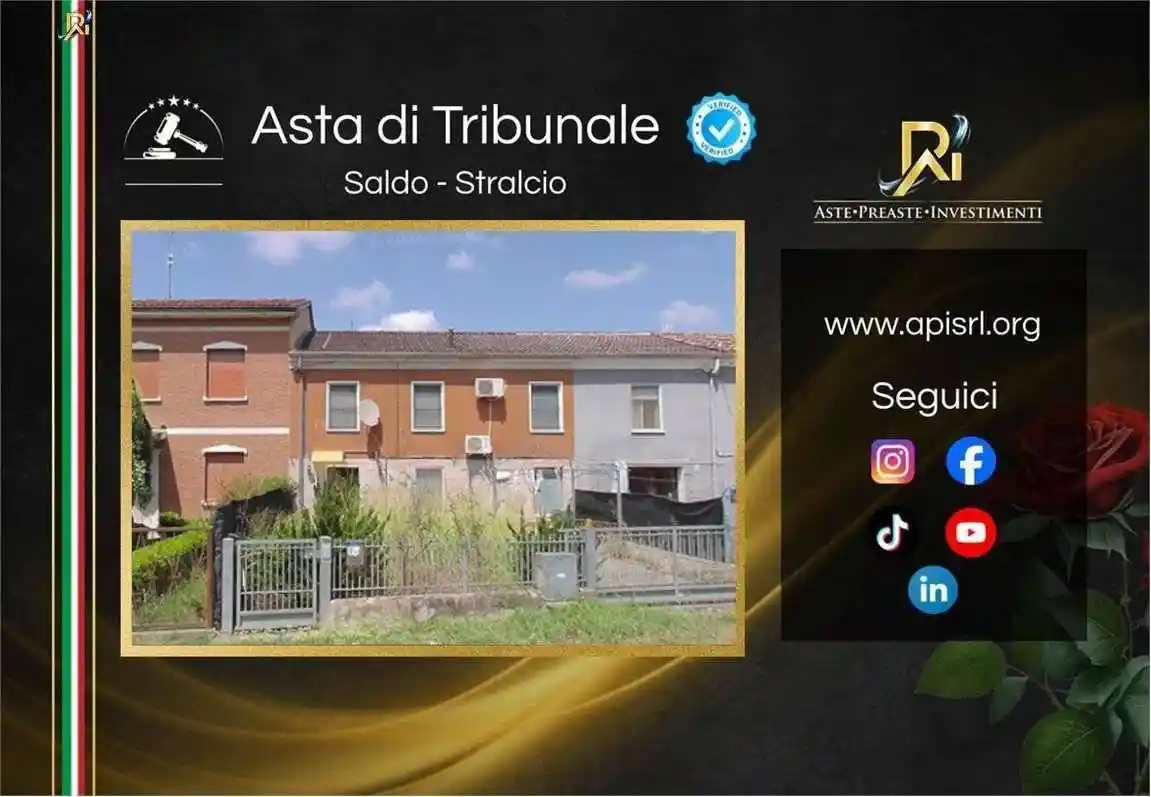 Villetta a schiera in vendita a Viadana