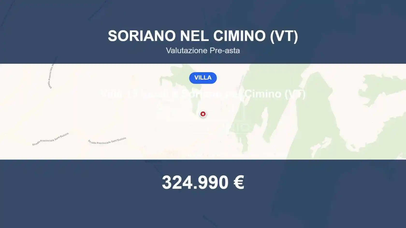 Villa in vendita a Soriano nel Cimino