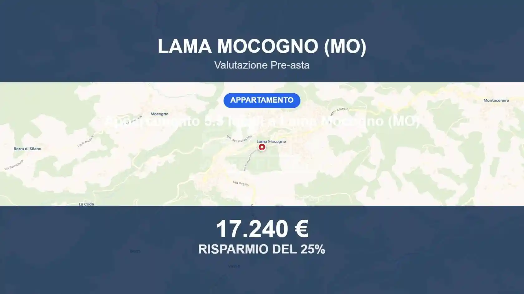 Appartamento in vendita a Lama Mocogno