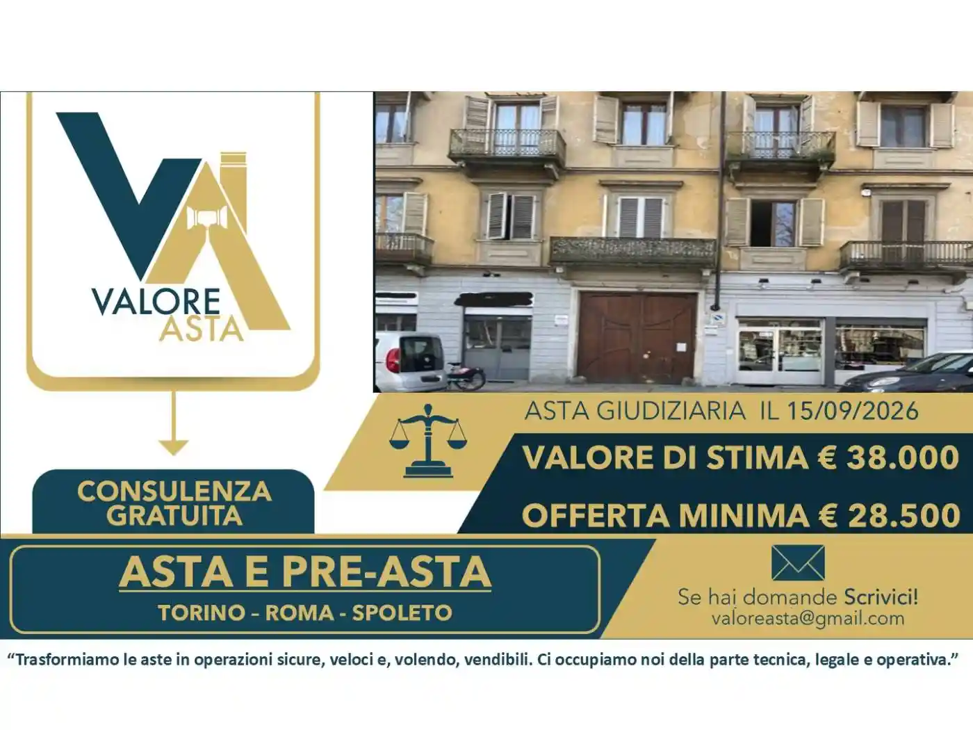 Appartamento in vendita a Torino