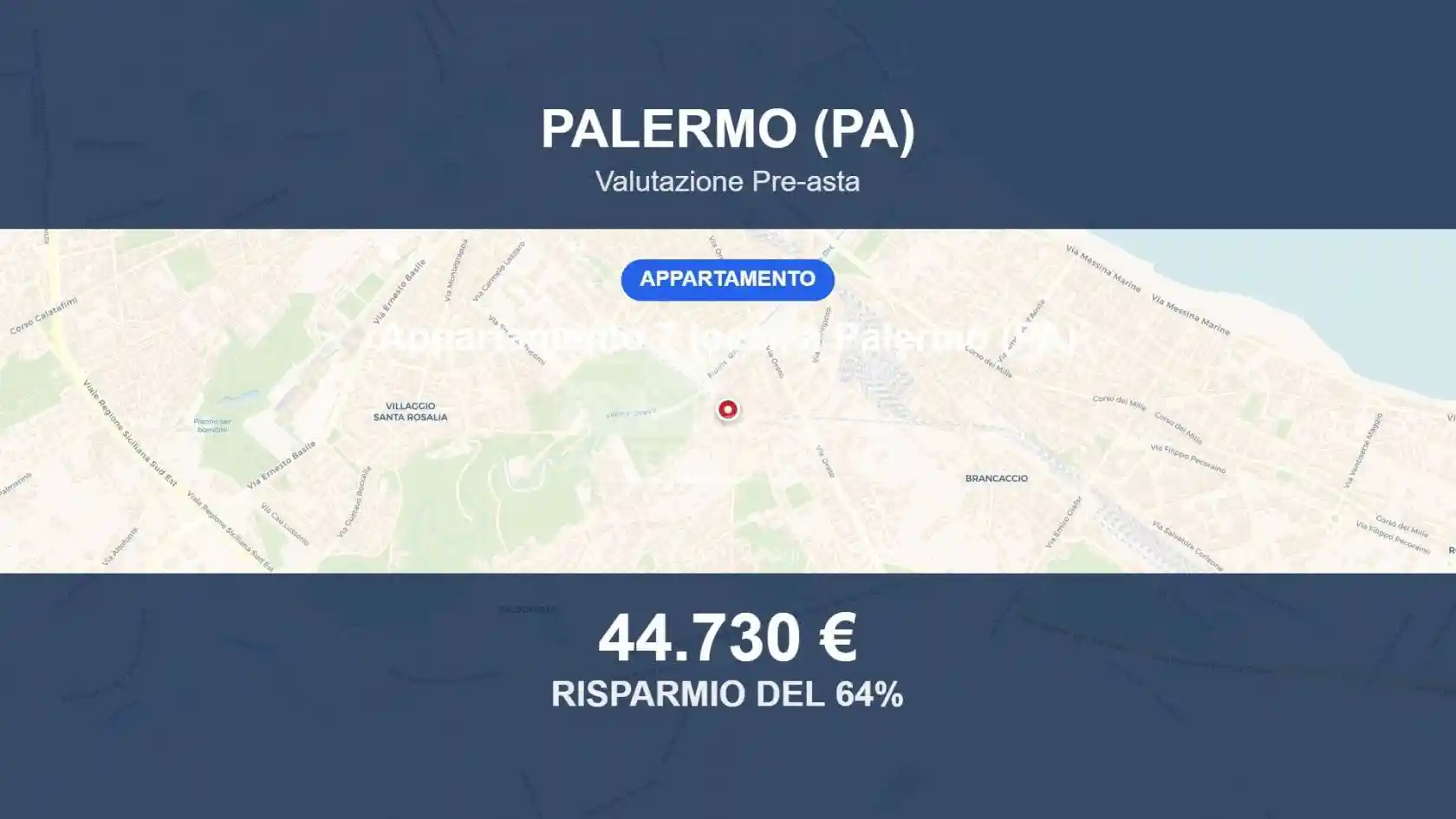 Appartamento in vendita a Palermo