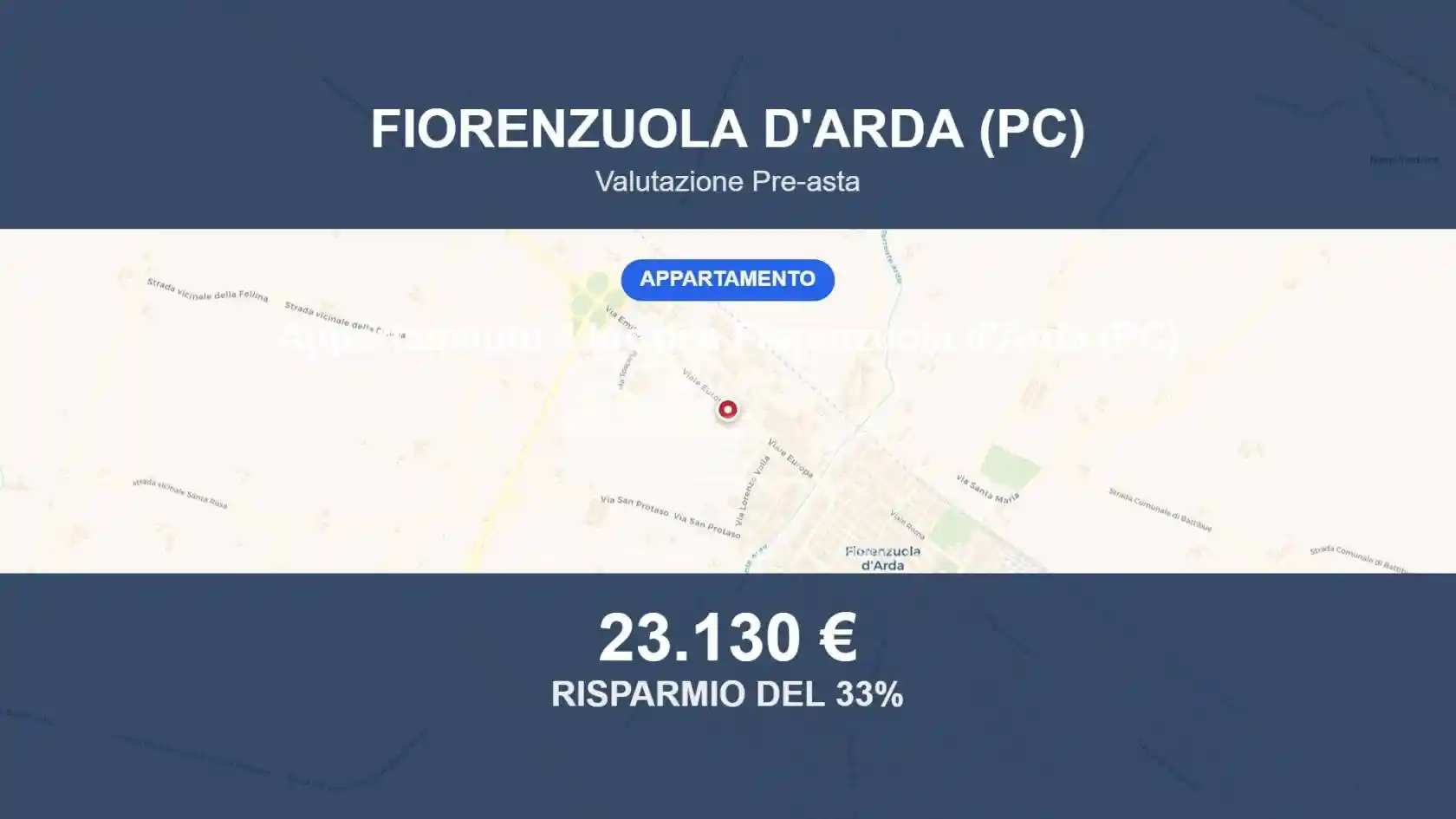 Appartamento in vendita a Fiorenzuola d'Arda