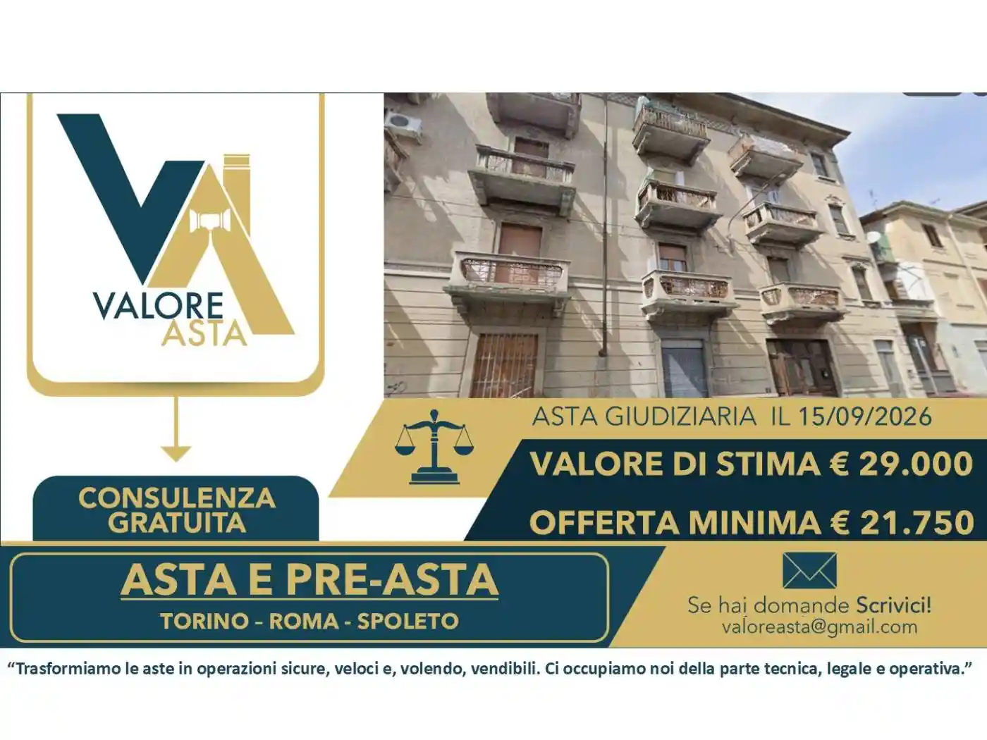 Appartamento in vendita a Torino