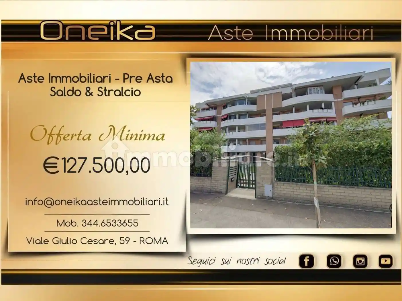 Appartamento in vendita a Roma