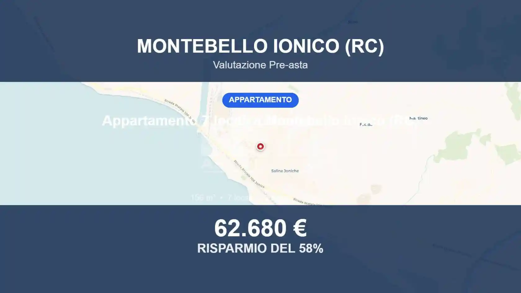 Appartamento in vendita a Montebello Ionico