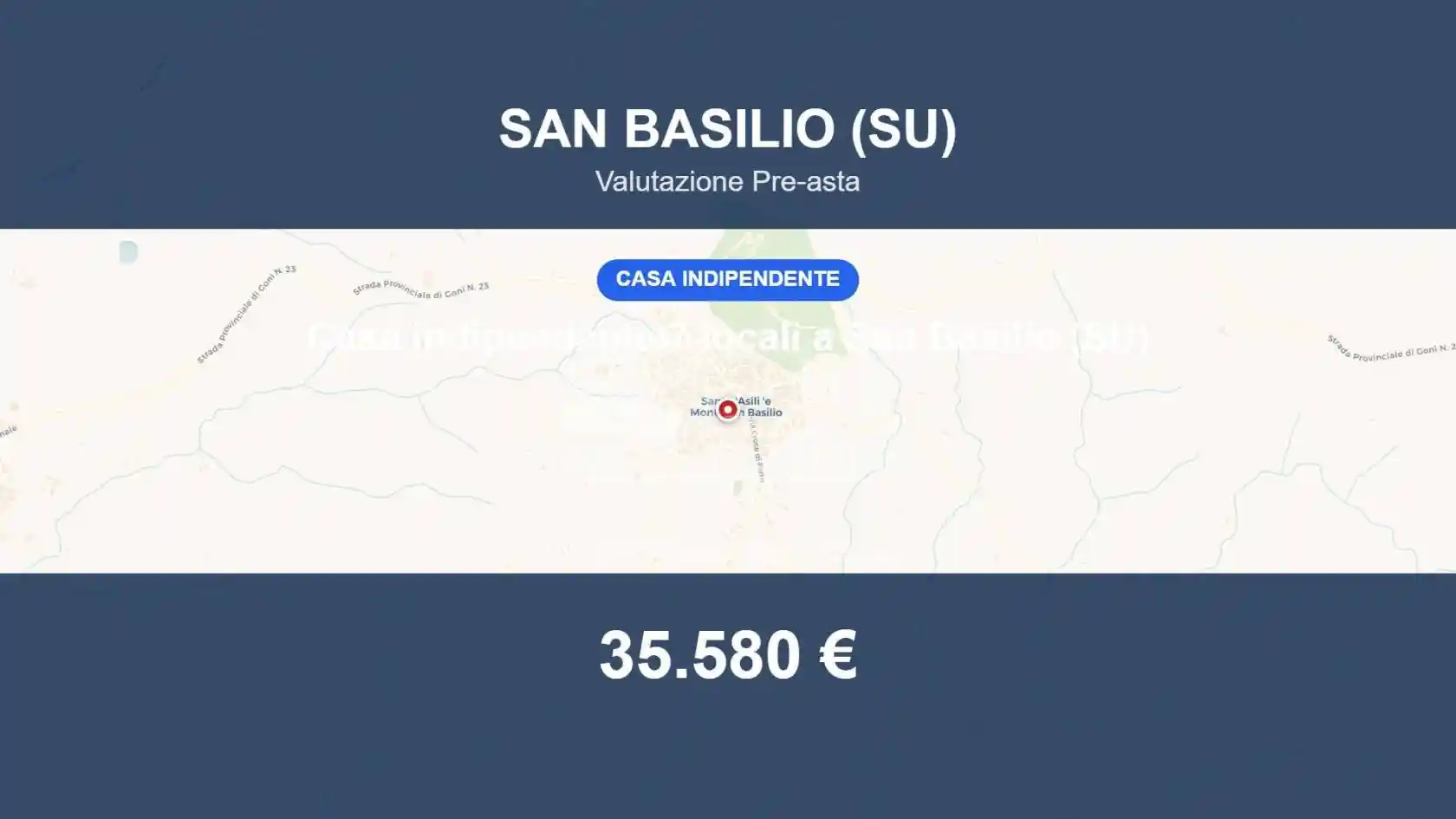 Villa in vendita a San Basilio