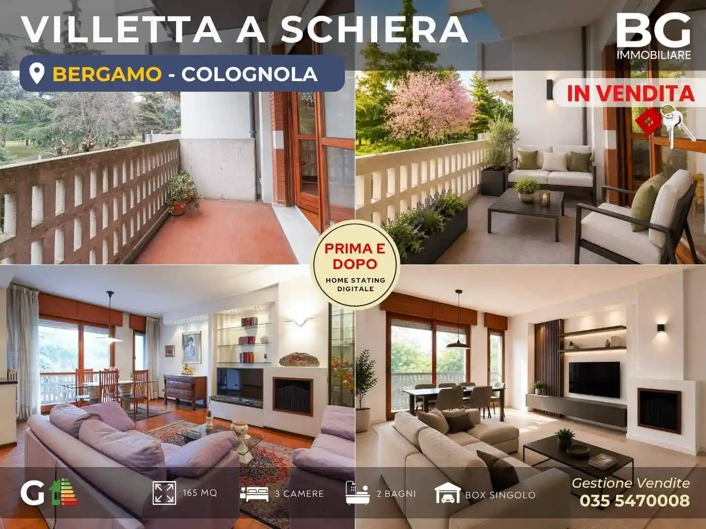 Villetta a schiera in vendita a Bergamo