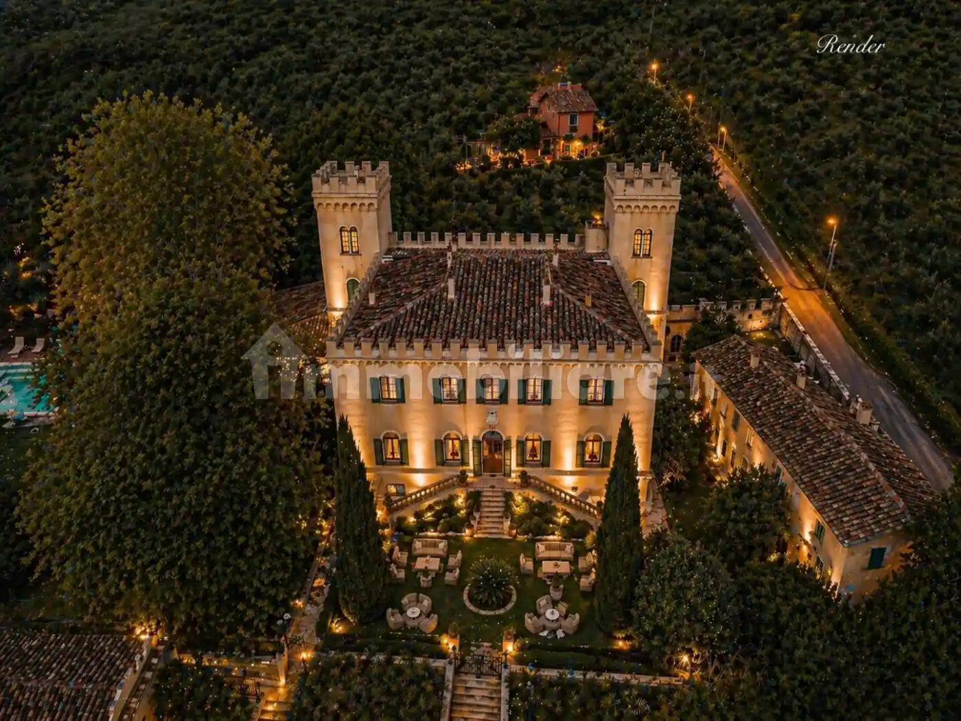 Palazzo - Edificio in vendita a San Giuliano Terme