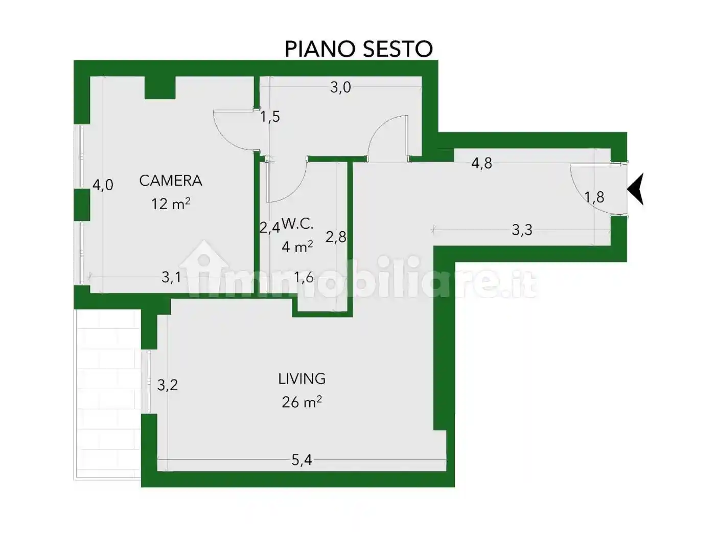 Appartamento in affitto a Milano