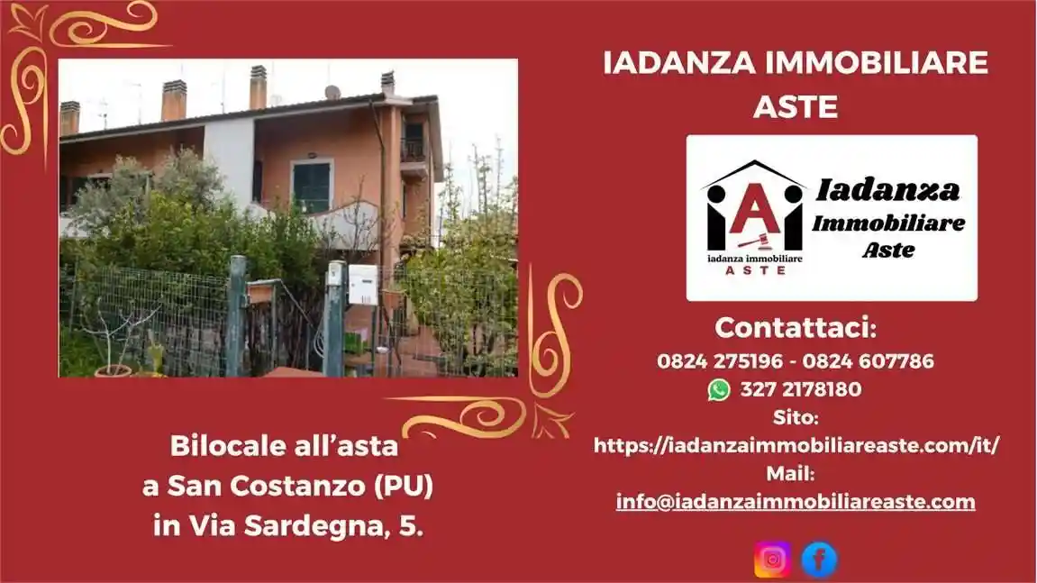 Appartamento in vendita a San Costanzo