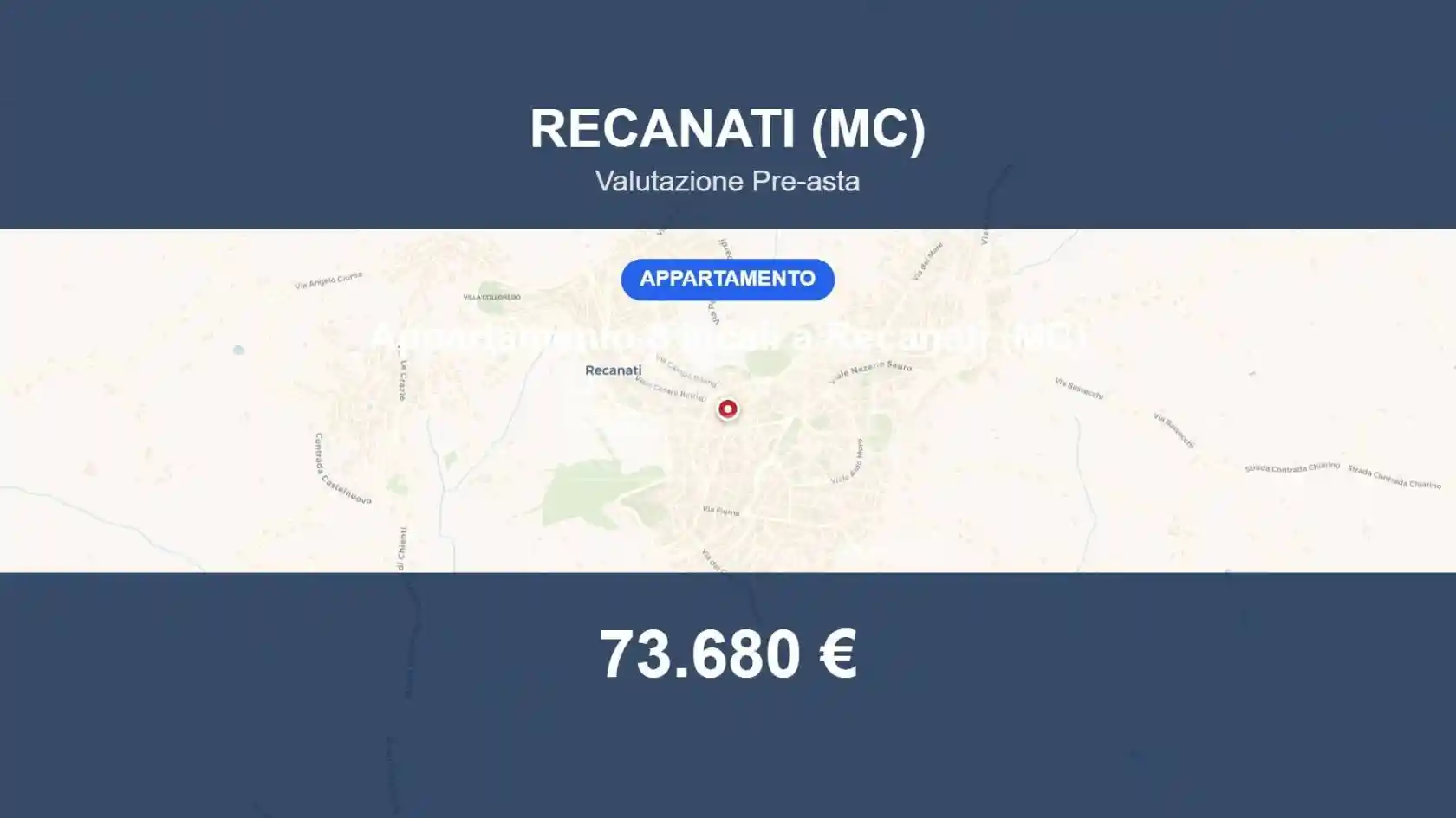 Appartamento in vendita a Recanati