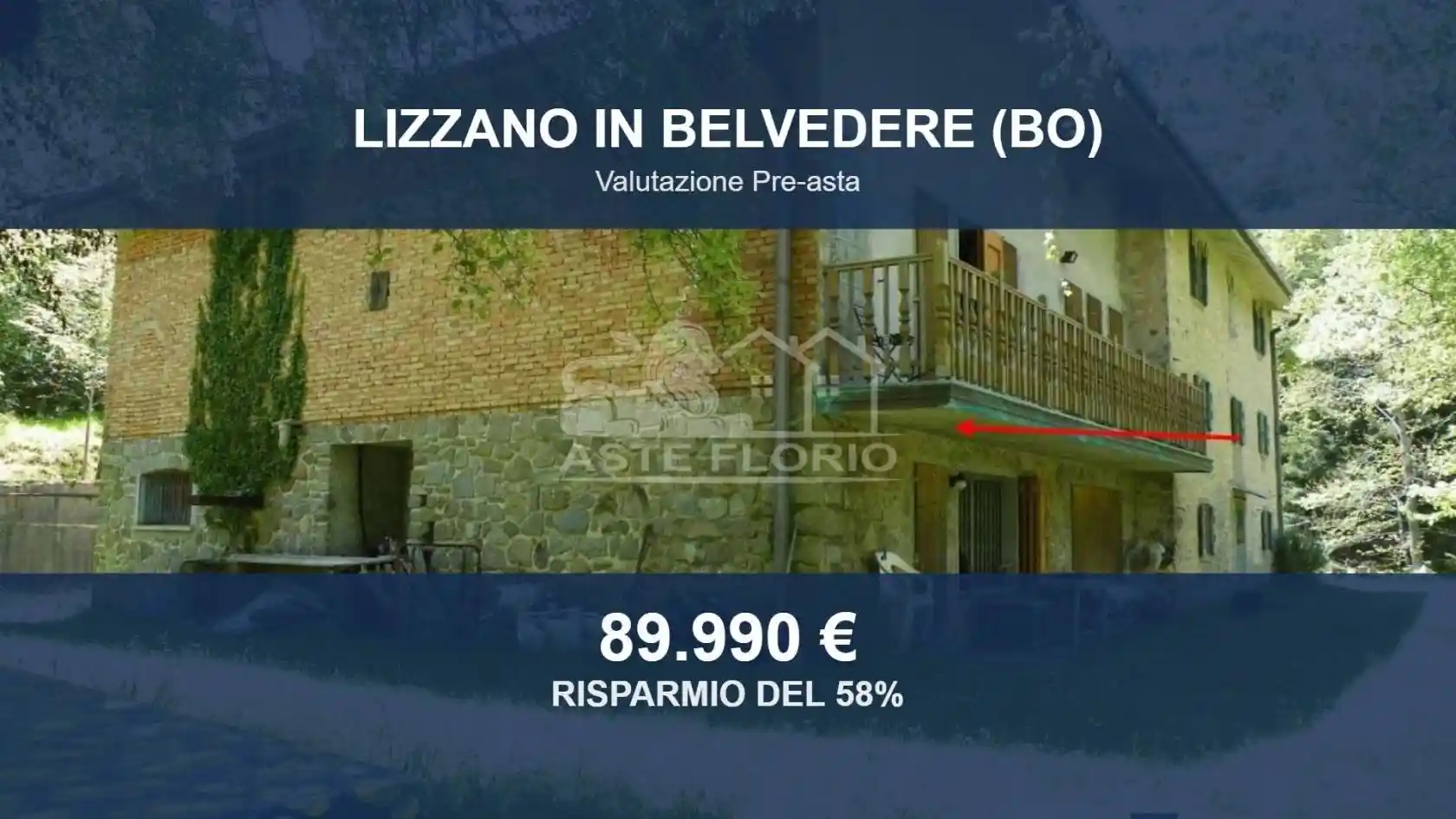 Villa in vendita a Lizzano in Belvedere