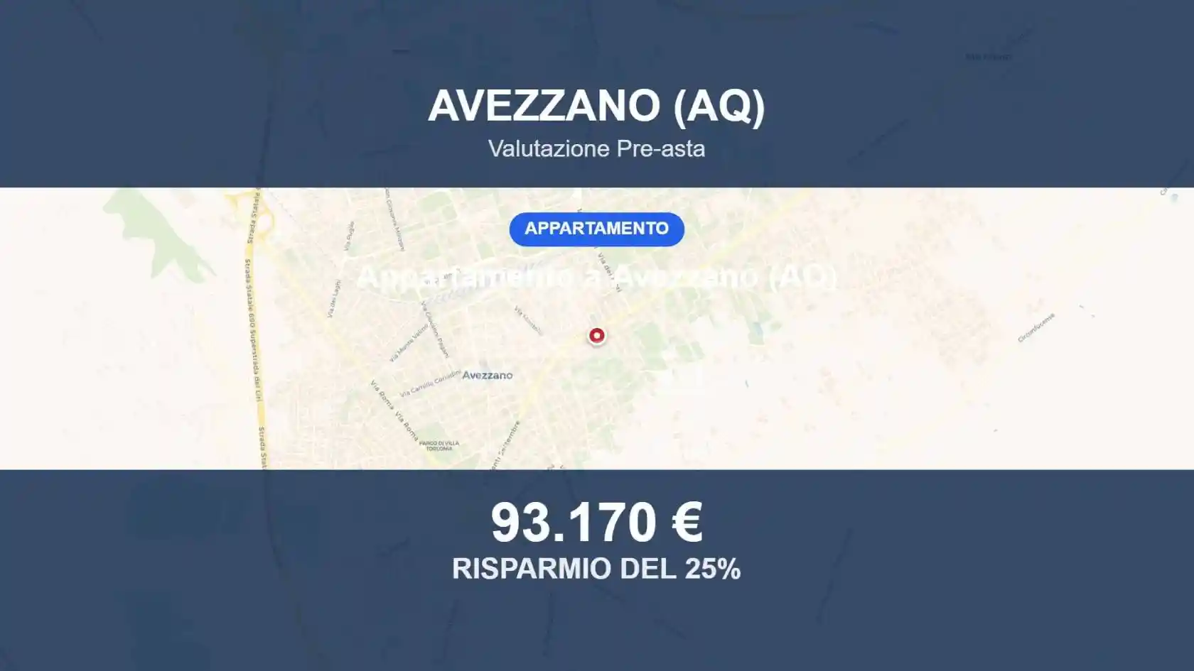 Appartamento in vendita a Avezzano