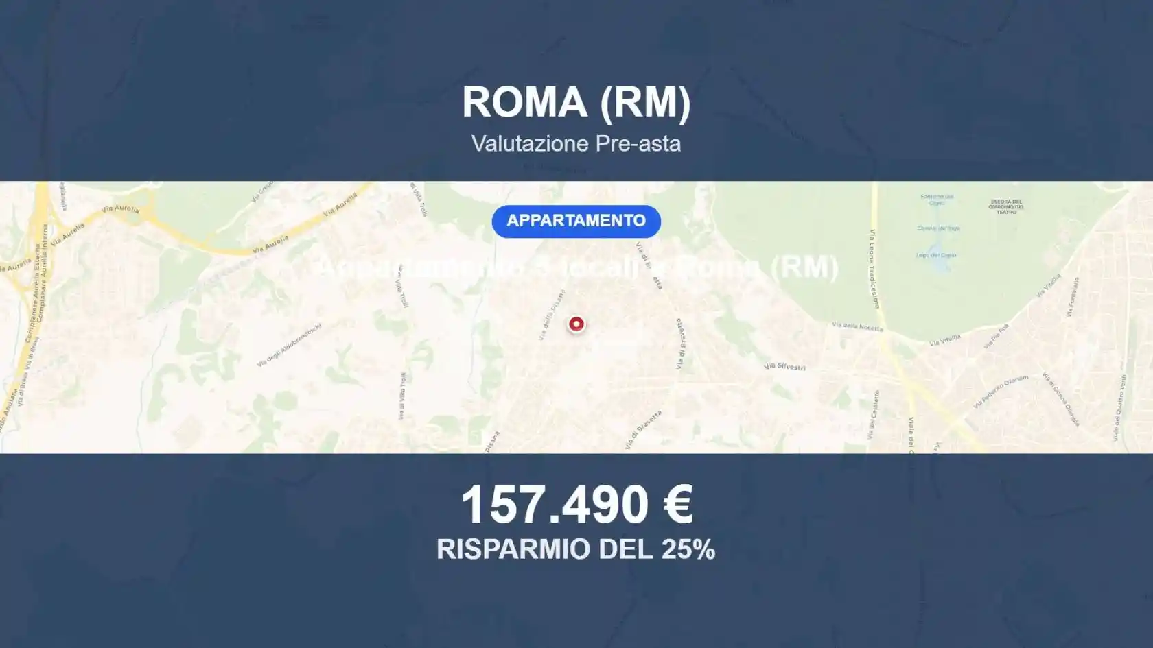 Appartamento in vendita a Roma