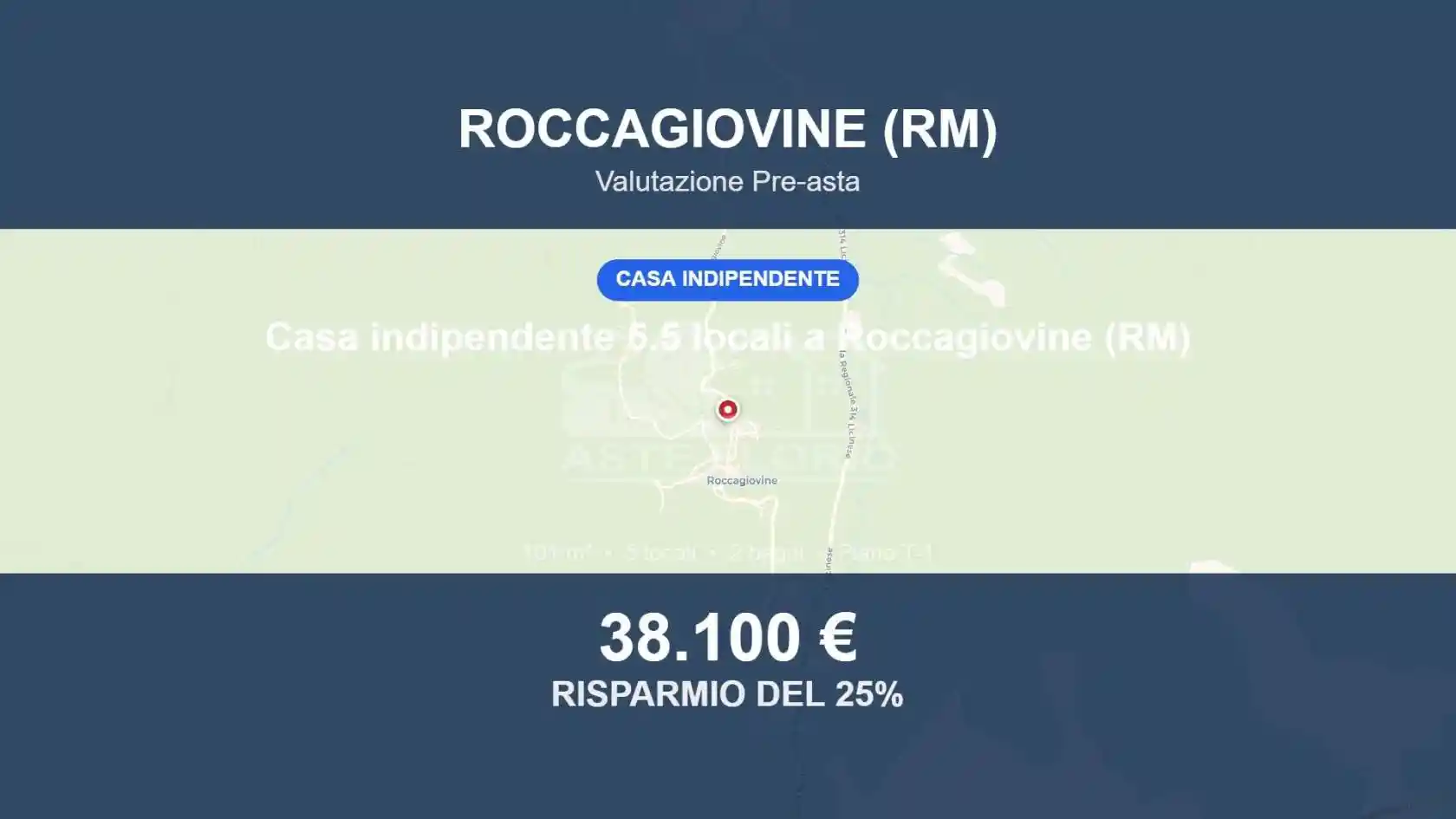 Villa in vendita a Roccagiovine