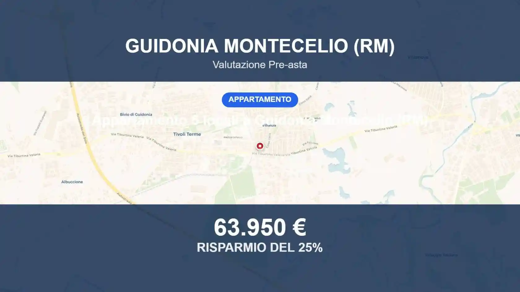 Appartamento in vendita a Guidonia Montecelio