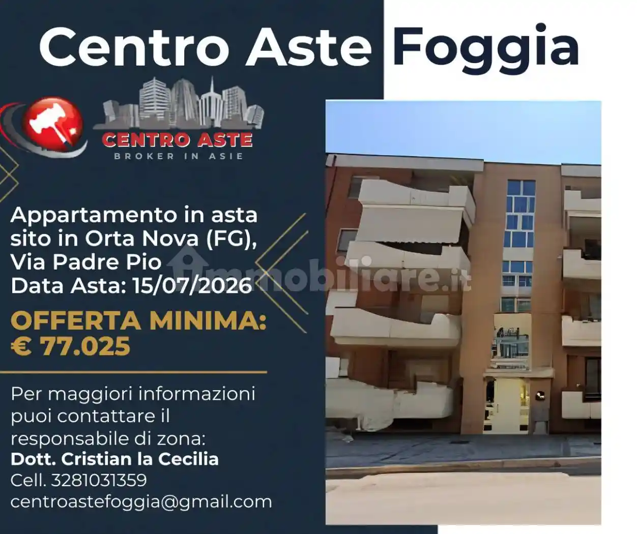 Appartamento in vendita a Orta Nova