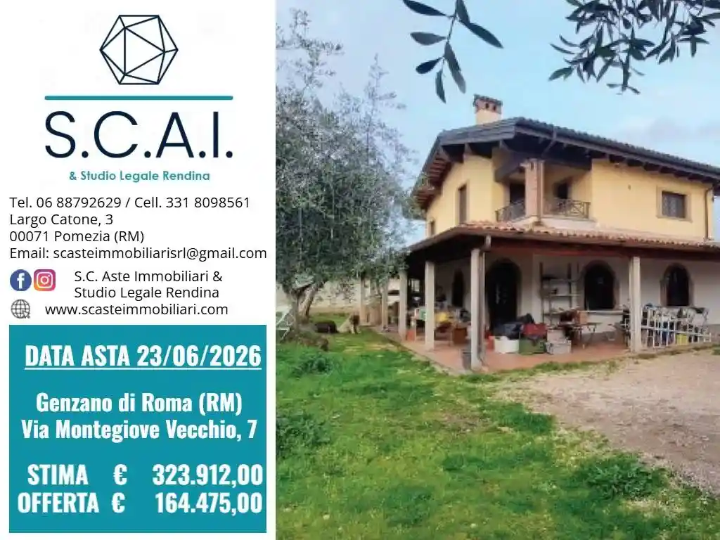 Villa in vendita a Genzano di Roma