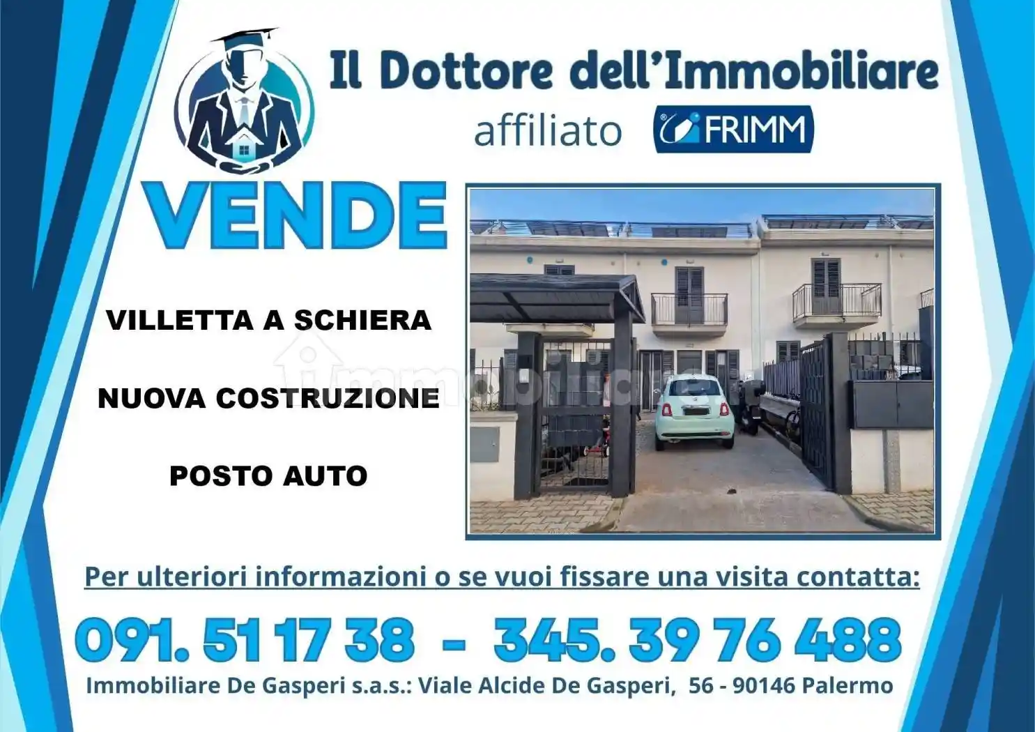Villetta a schiera in vendita a Palermo