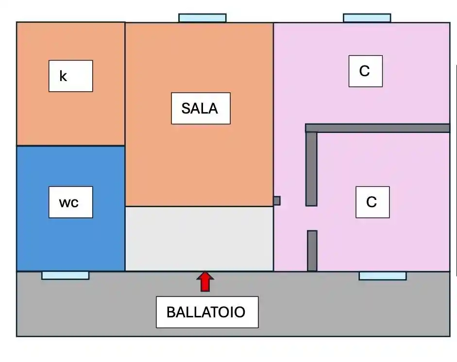 Attico - Mansarda in vendita a Bollate