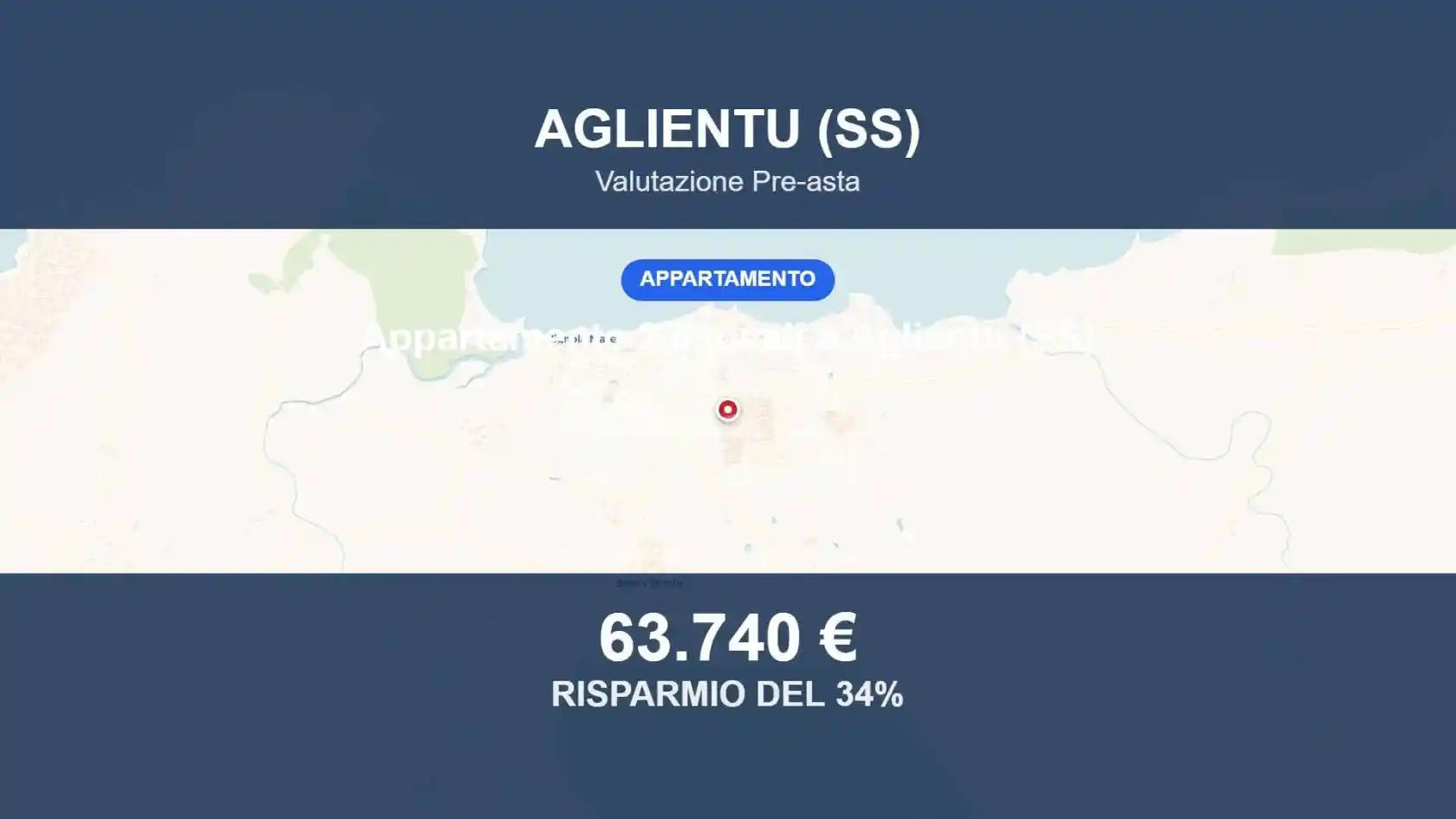 Appartamento in vendita a Aglientu
